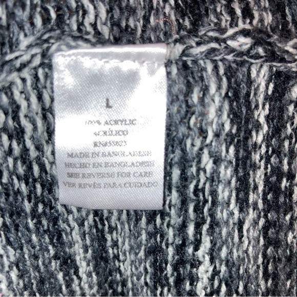 Ellen Parker Cowl Wrap Neck Knit Sweater Dress Size Large - Picture 4 of 5